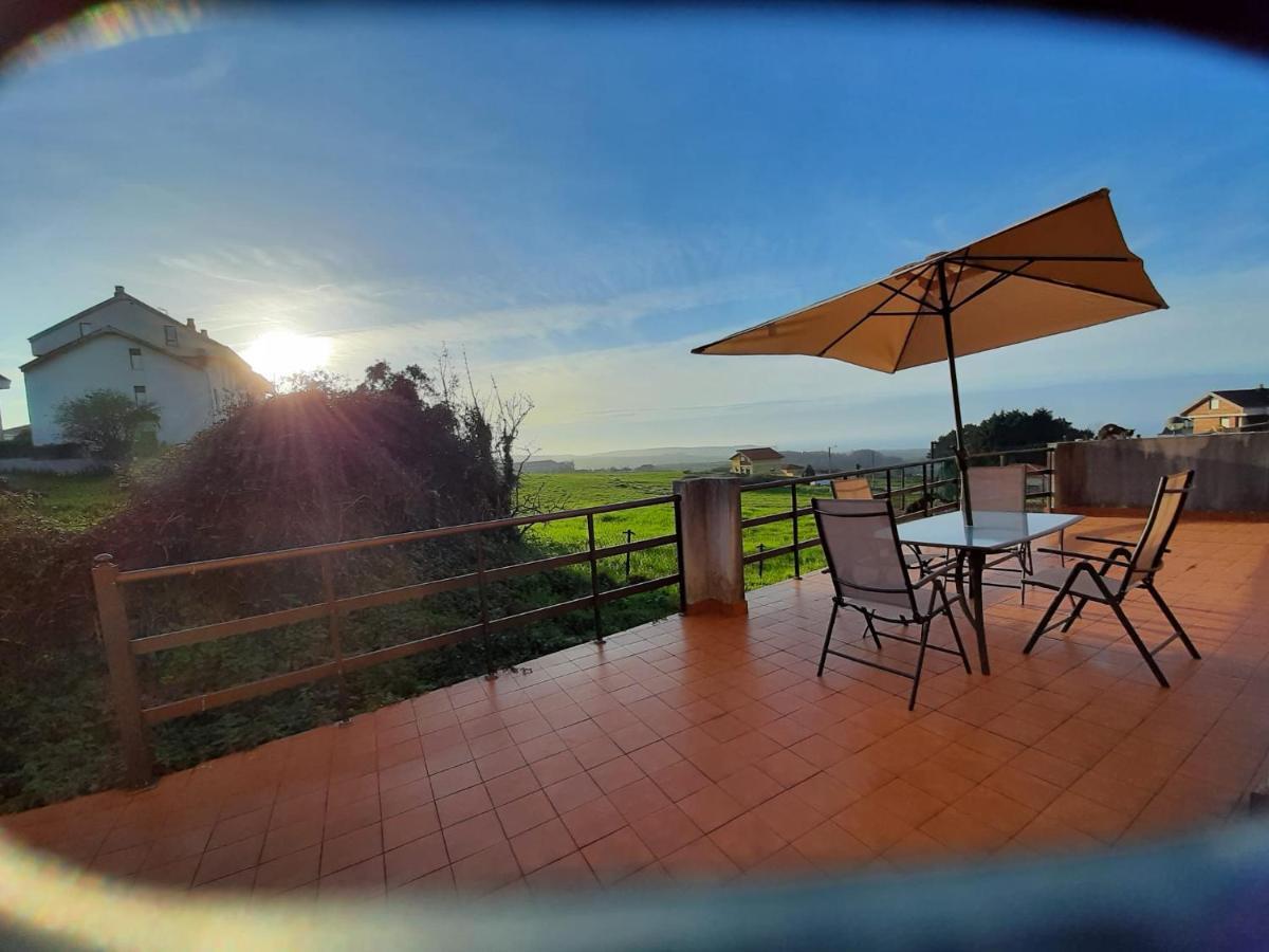 Con Vistas Al Mar Y Aparcamiento Gratis Apartment Суансес Екстериор снимка